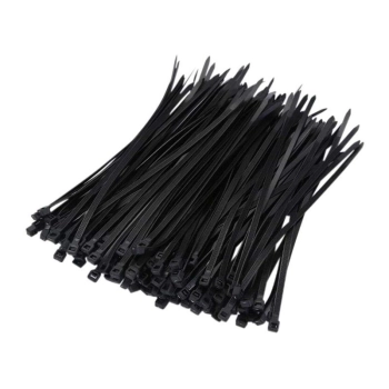 Trytytki, Opaski Zaciskowe, Samozaciskowe, Kablowe 2,5x200 Zestaw 100 sztuk