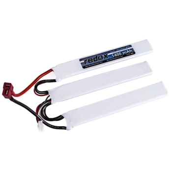 Pakiet Akumulator Redox LiPo 1400 mAh 11,1V 20C 1+1+1 (rozdzielony)