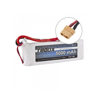 Akumulator Redox 5000 mAh 7,4V 20C - Pakiet LiPo