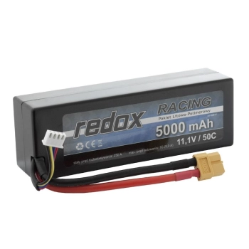 Redox RACING 5000 mAh 11,1V 50C Hardcase Samochodowy pakiet LiPo