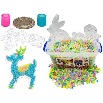 Prasowanka, Koraliki Do Prasowania, Wersja XXL, Zestaw 6000 El Świecące W Ciemności