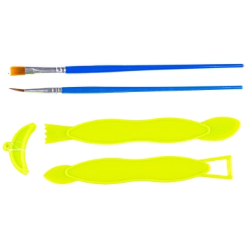 Koło Garncarskie - Mały Artysta - farbki, masa, koło, narzędzia