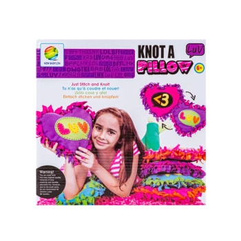 Kreatywny Zestaw, Wyszywanka, Pluszowa PODUSZKA Do Szycia DIY JASIEK SERCE SERDUSZKO