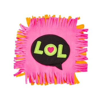 Kreatywny Zestaw, Wyszywanka, Pluszowa PODUSZKA Do Szycia DIY JASIEK