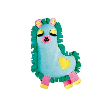 Zestaw Kreatywny Wyszywanka Poduszka Pluszowa Maskotka Do Szycia DIY LAMA