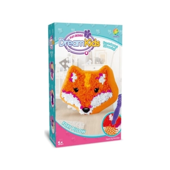 Kreatywny Zestaw Wyszywanka, Maskotka, Pluszak Do Szycia, Poduszka Do Ozdobienia LISEK