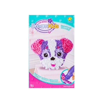 Kreatywny Zestaw Wyszywanka, Maskotka, Pluszak Do Szycia, Poduszka Do Ozdobienia PIESEK DIY UROCZY PIES