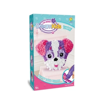 Kreatywny Zestaw Wyszywanka, Maskotka, Pluszak Do Szycia, Poduszka Do Ozdobienia PIESEK DIY UROCZY PIES