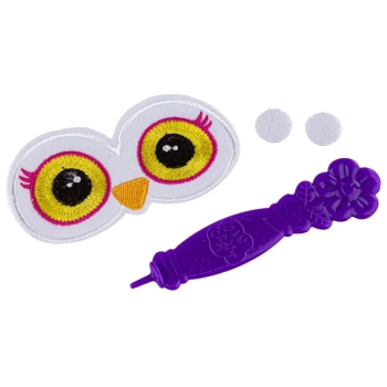 Zestaw Kreatywny Wyszywanka Poduszka Pluszowa Maskotka Do Szycia DIY SOWA