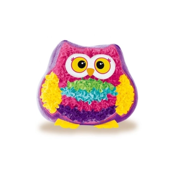 Zestaw Kreatywny Wyszywanka Poduszka Pluszowa Maskotka Do Szycia DIY SOWA