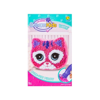 Kreatywny Zestaw Wyszywanka, Maskotka, Pluszak Do Szycia, Poduszka Do Ozdobienia DIY KOTEK KOT