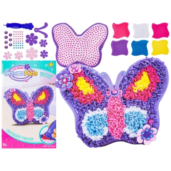 Kreatywny Zestaw Wyszywanka, Maskotka, Pluszak Do Szycia, Poduszka Do Ozdobienia DIY MOTYLEK