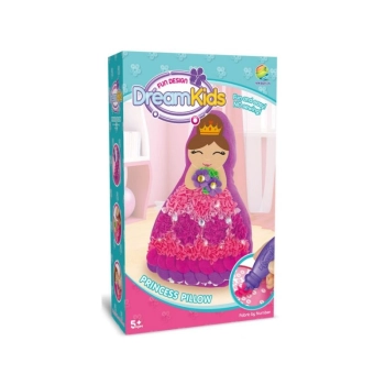 Kreatywny Zestaw Wyszywanka, Maskotka, Pluszak Do Szycia, Poduszka Do Ozdobienia DIY KSIĘŻNICZKA KRÓLEWNA