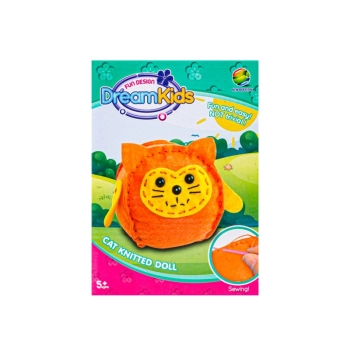 Kreatywny Zestaw Wyszywanka, Maskotka, Pluszak Do Szycia Zwierzęta Domowe KOTEK