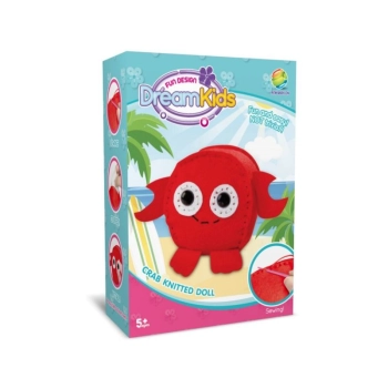 Kreatywny Zestaw Wyszywanka, Maskotka, Pluszak Do Szycia Zwierzęta Morskie KRAB