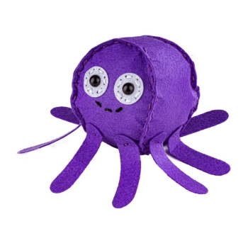 Kreatywny Zestaw Wyszywanka, Maskotka, Pluszak Do Szycia Zwierzęta Morskie OŚMIORNICA