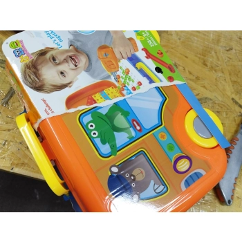 Kreatywna Mozaika W Walizce 258 el. Układanka 3D, Klocki, Wkrętarka Zestaw Konstrukcyjny Przecena 1