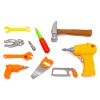 Multifunkcyjny Stolik + Narzędzia, Wkrętarka + Kreatywna Mozaika 355el. Zestaw Konstrukcyjny