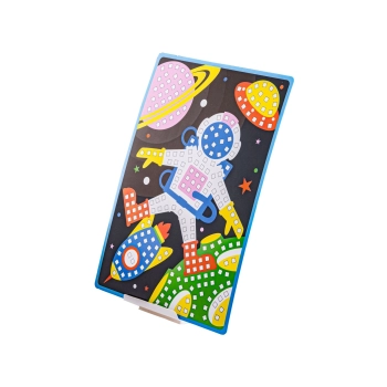 Kreatywna Układanka, Mozaika, Kolaż Klocki DIY