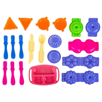 Maszynka Do Robienia Ciasteczek, Babeczek, Pączków, Lodów, Ciastolina + Akcesoria