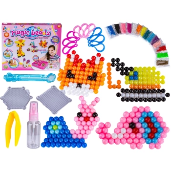 Koraliki Wodne Zestaw 1400 Sztuk + Akcesoria