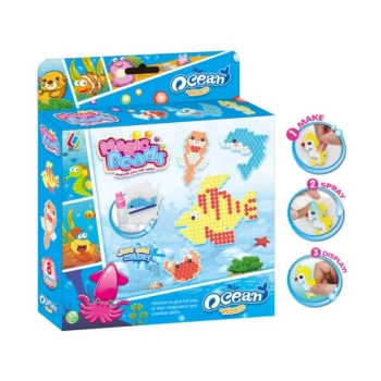 Koraliki Wodne OCEAN 800 Sztuk 8 Kolorów