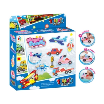 Koraliki Wodne POJAZDY 800 Sztuk 8 Kolorów