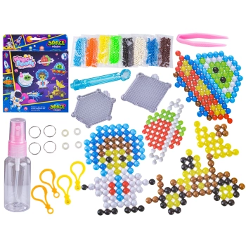 Koraliki Wodne KOSMOS, Ufo, Statek Kosmiczny, Zestaw, Akcesoria