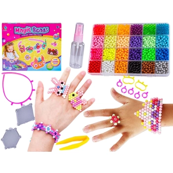 Koraliki Wodne Zestaw Do Tworzenia Biżuterii Akcesoria 3500 Koralików Przecena 1