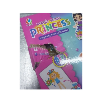 Koraliki Wodne KSIĘŻNICZKI Ubieranki, Karty, Akcesoria, 1400 Koralików Przecena 1