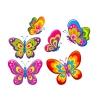 Kreatywny Zestaw Stwórz Magnes, Odlew DIY KOLOROWE MOTYLKI Zrób To Sam