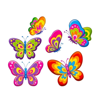 Kreatywny Zestaw Stwórz Magnes, Odlew DIY KOLOROWE MOTYLKI Zrób To Sam