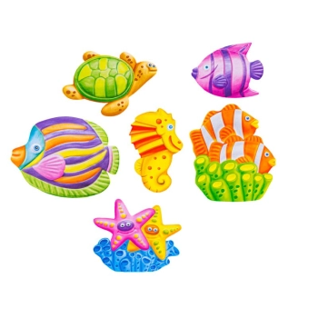 Kreatywny Zestaw Stwórz Magnes, Odlew DIY ZWIERZĘTA MORSKIE Zrób To Sam