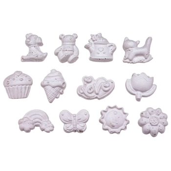 Kreatywny Zestaw Stwórz Magnes, Odlew DIY SŁODKI ZESTAW 12 Elementów Zrób To Sam