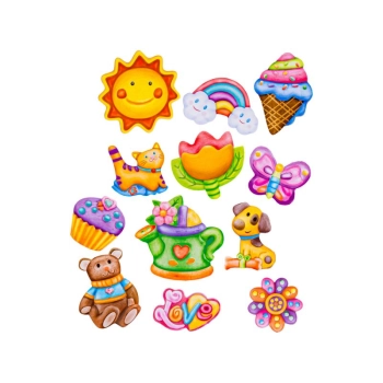 Kreatywny Zestaw Stwórz Magnes, Odlew DIY SŁODKI ZESTAW 12 Elementów Zrób To Sam Przecena 1