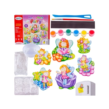 Kreatywny Zestaw Stwórz Magnes, Odlew DIY WRÓŻKI, GLITTER FAIRY Zrób To Sam