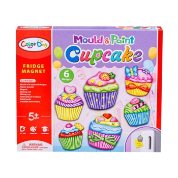 Kreatywny Zestaw Stwórz Magnes, Odlew DIY BABECZKI, MUFFINKI Zrób To Sam