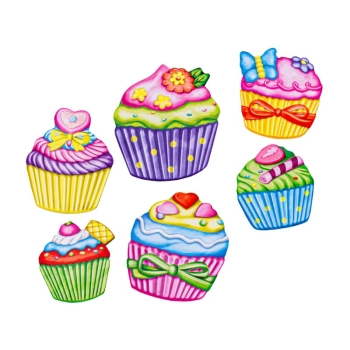 Kreatywny Zestaw Stwórz Magnes, Odlew DIY BABECZKI, MUFFINKI Zrób To Sam