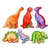 Kreatywny Zestaw Stwórz Magnes, Odlew DIY DINOZAURY Zrób To Sam