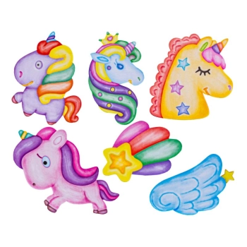 Kreatywny Zestaw Stwórz Magnes, Odlew DIY JEDNOROŻCE, UNICORN Zrób To Sam