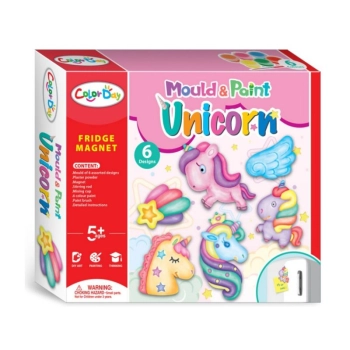 Kreatywny Zestaw Stwórz Magnes, Odlew DIY JEDNOROŻCE, UNICORN Zrób To Sam
