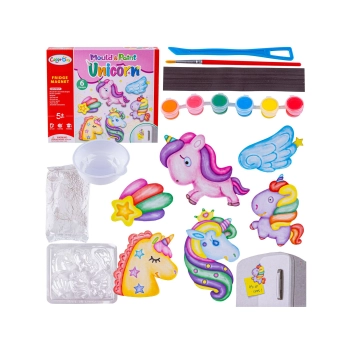 Kreatywny Zestaw Stwórz Magnes, Odlew DIY JEDNOROŻCE, UNICORN Zrób To Sam