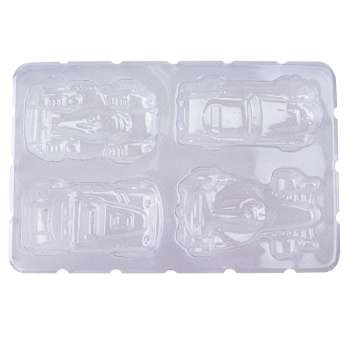 Kreatywny Zestaw Stwórz Odlew DIY MIEJSKIE WYŚCIGÓWKI, AUTA 3D, CITY RACERS 4 Sztuki Zrób To Sam