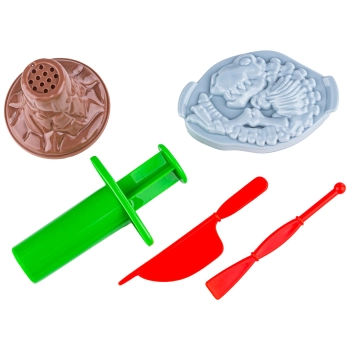 Walizka Z Masą Plastyczną, Ciastolina W Kuferku, Dinozaury