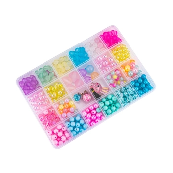 Koraliki Zestaw Do Tworzenia Robienia Bransoletek, Biżuterii, Naszyjników