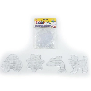 Szablon Do Prasowanek, Podstawka 4 Wzory, AUTKO KWIATEK DELFIN PIESEK Prasowanka Koraliki Do Prasowania