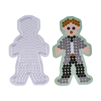 Koraliki do prasowania, Prasowanka, Szablon, Saszetka ZABAWKA, LUDZIK, CHŁOPEK, PAJACYK