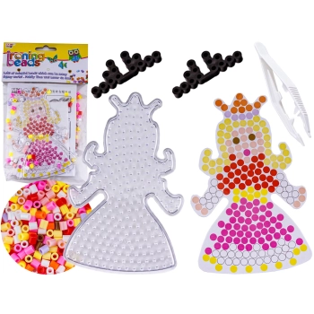 Koraliki do prasowania, Prasowanka, Szablon, Saszetka KSIĘŻNICZKA, KRÓLEWNA