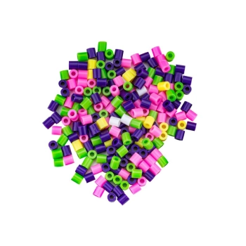 Koraliki do prasowania, Prasowanka, Szablon, Saszetka KOLOROWY KWIATEK