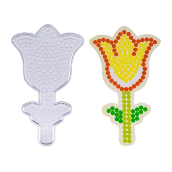 Koraliki do prasowania, Prasowanka, Szablon, Saszetka SŁONECZNY TULIPAN